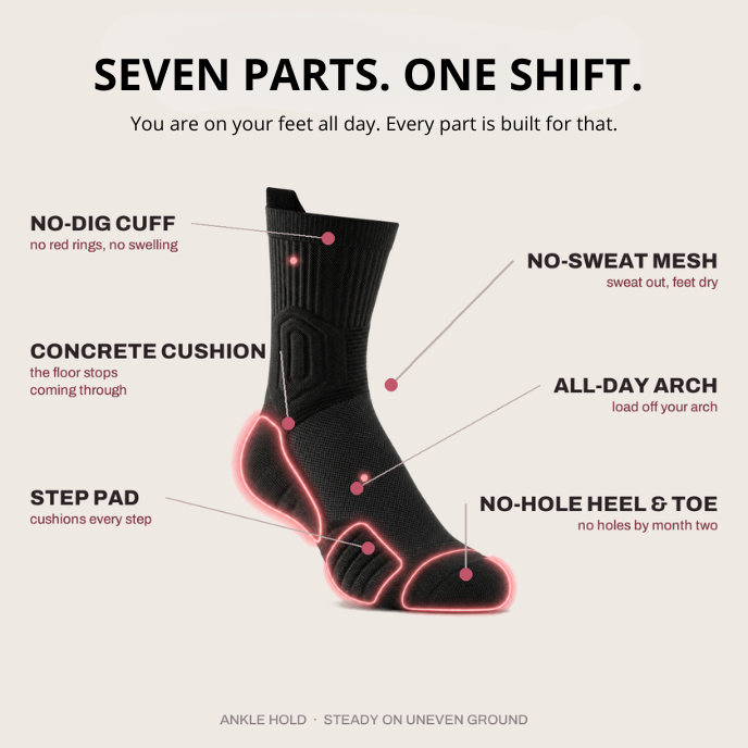 Northson™ Pain Free Working Socks